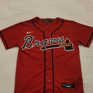 Nike Kids Atlanta Braves Baseball Jersey